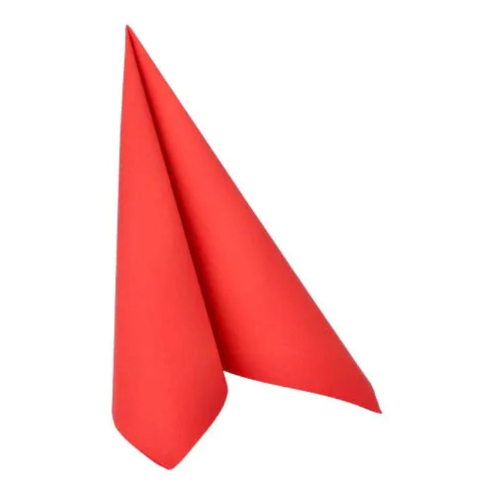 Servietten RC Uni 40x40cm/50Stk. | Rot