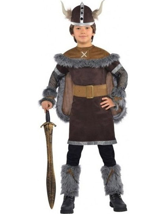 Wikinger Kostüm für Kinder "Viking Warrior" | Abenteuer Kinderkostüm