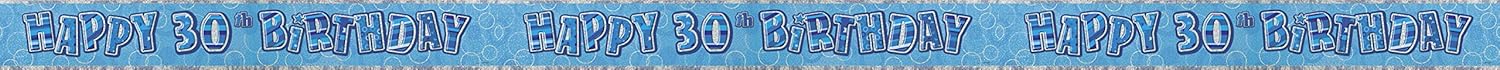 Banner Folie Glitz #30 Blau 274cm