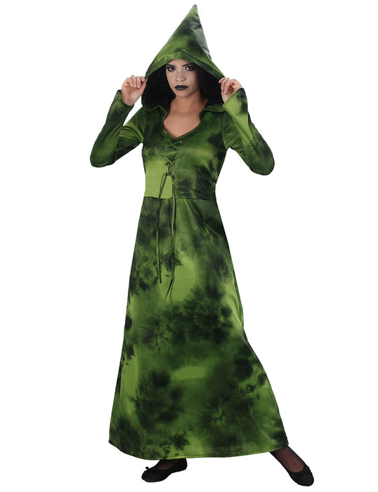 Hexen Kostüm "Freya" für Damen | Grün