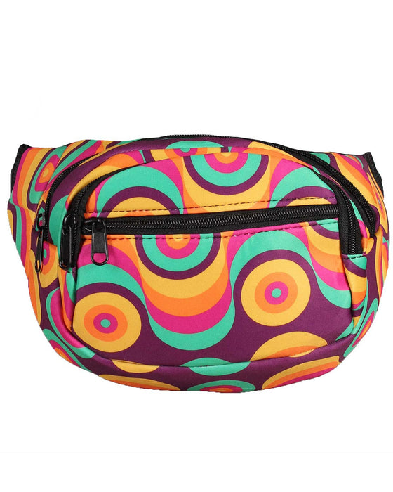 Bauchtasche 70er Jahre "Circels" | Orange