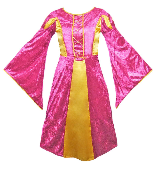 Burgfräulein Prinzessin Helena für Mädchen - Pink Gold