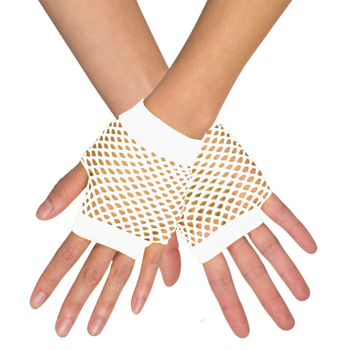 Kurze Fingerlose Netzhandschuhe "New York" | Farbauswahl