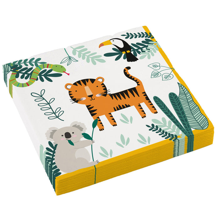 "Get Wild" Safari | 16 Servietten 33x33cm