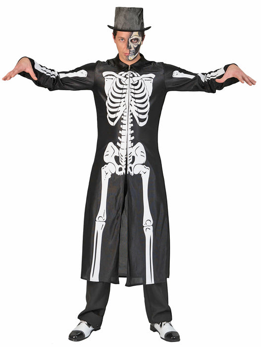 Day of the Dead Skelett Mantel für Herren | Halloween Kostüm