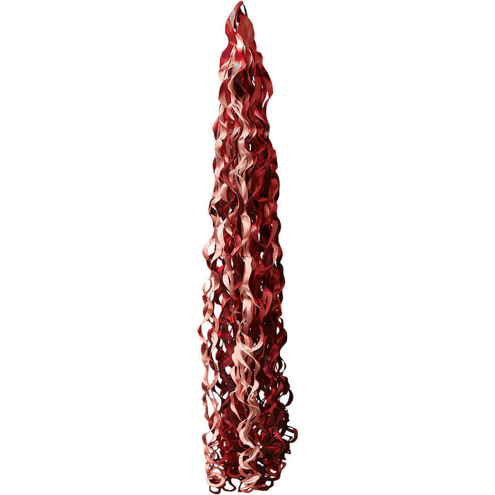 Ballondekoration Twirlz Anhänger Medium 15 x 86 cm - Rot