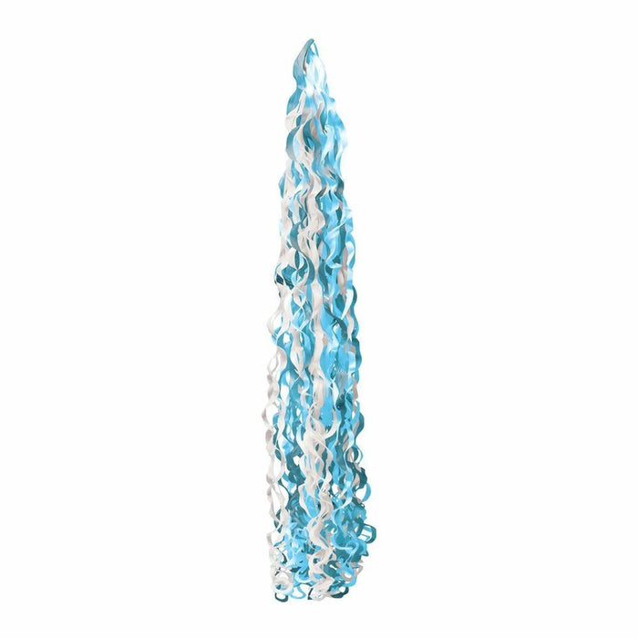 Ballondekoration Twirlz Anhänger Medium 15 x 86 cm - Hellblau