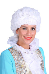 Barock Perücke "Marie Antoinette" für Damen - Weiß