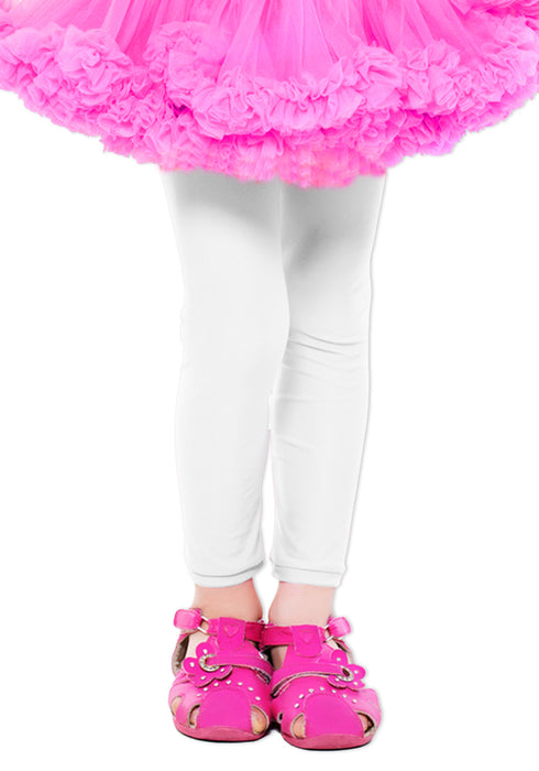 Leggings für Kinder 3 - 8 Jahre Weiß