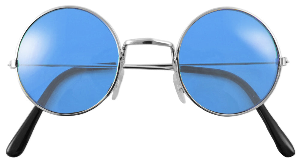 Lennon Brille | 60er 70er Jahre Party Kostüm Zubehör Nickelbrille