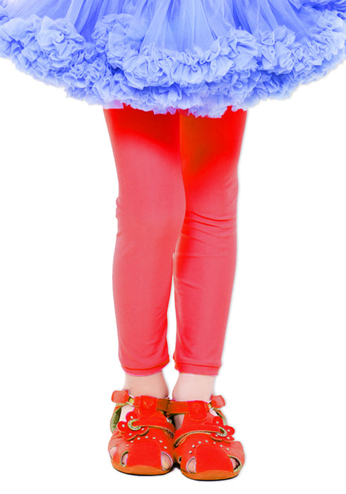 Leggings für Kinder 3 - 8 Jahre Rot