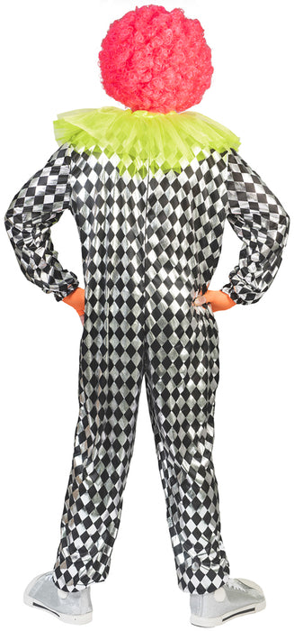Clown Kokki Kostüm für Herren - Schwarz Weiß