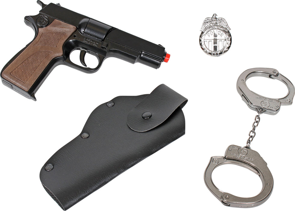 Gonher 425/6 Special Forces Polizei Set zum Polizist Kostüm - 4-tlg.