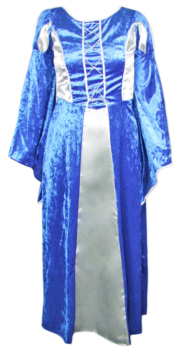Burgfräulein Prinzessin Helena für Damen - Blau Silber