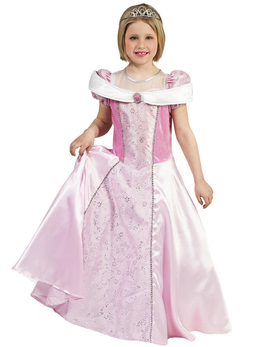 Prinzessin Kostüm "Phoebe" für Mädchen - Rosa | Märchen Kleid Königin Mittelalter