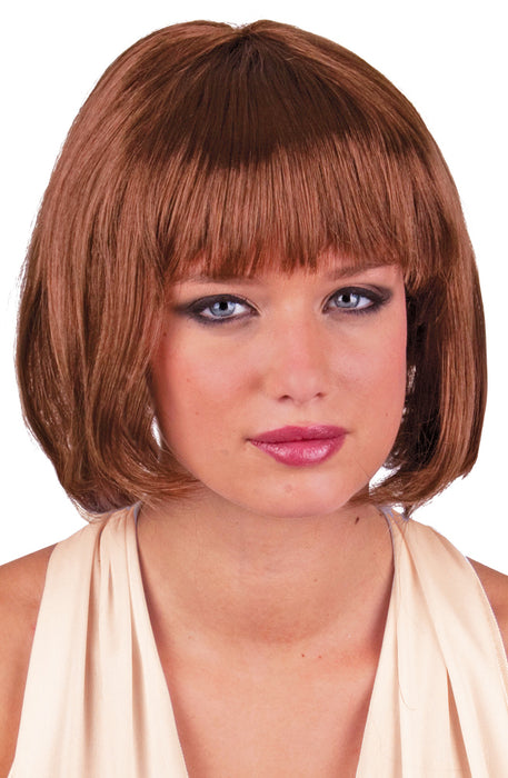 Cabaret Bob Perücke "Holly" für Damen | Braun