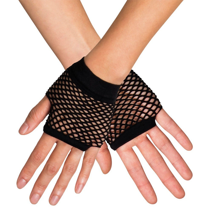 Kurze Fingerlose Netzhandschuhe "New York" | Farbauswahl