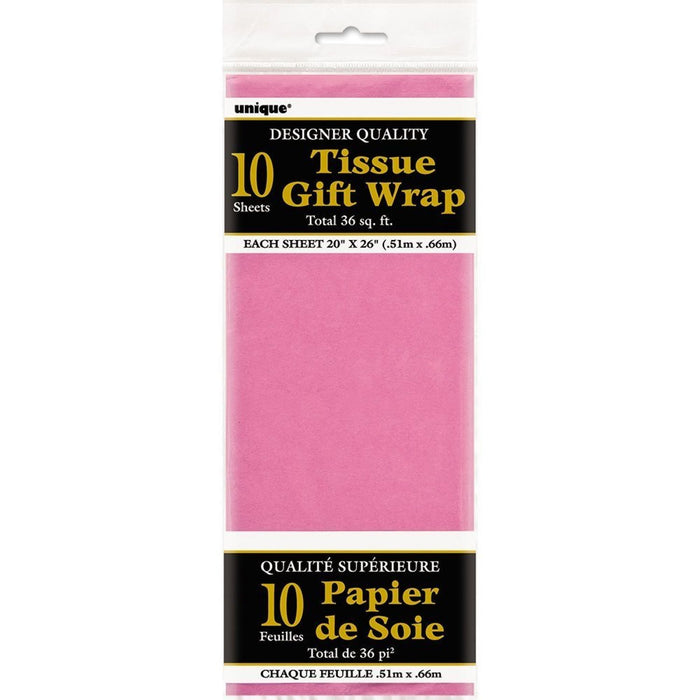 Geschenkpapier-Abschnitte 10St PINK
