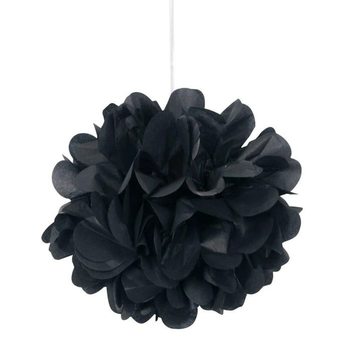 Wabenball Fluffy 23cm/3 Stück | Schwarz