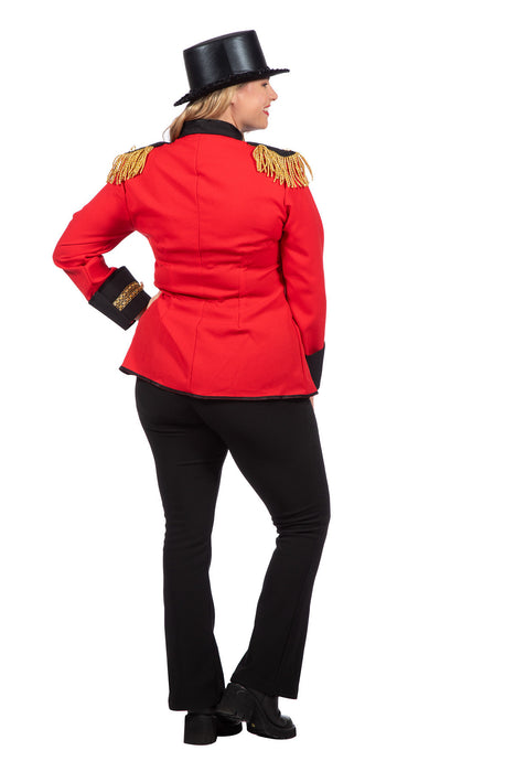 Zirkus Frack "Parade" für Damen | Rot - Zirkusdirektorin