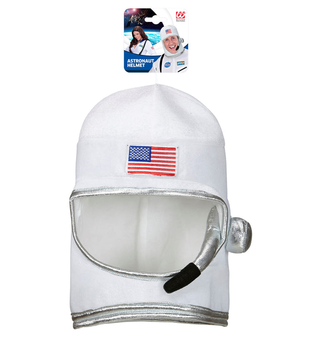 Helm zum Astronauten Kostüm | Weiß - Astronautenhelm Weltall