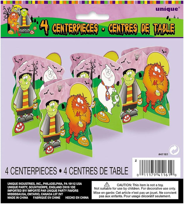 Tischaufsteller kl. Monster 3D 4St.