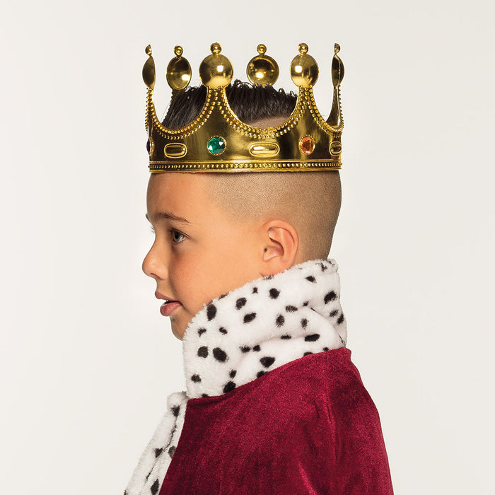 Krone König für Kinder | Gold