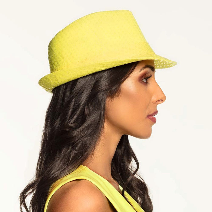 Hut Popstar sequins Neon | 3 Farben sortiert