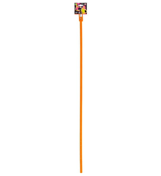 Neon Lack Gürtel für Damen 111,0 x 1,5 cm | Orange