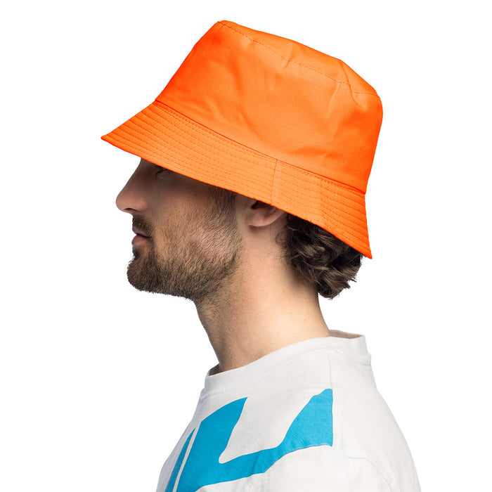Fischerhut "Rave" für Erwachsene | Neonorange