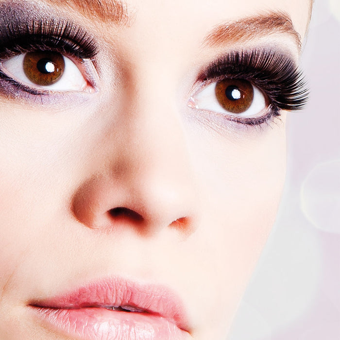 Künstliche Wimpern - Basic | Schwarz