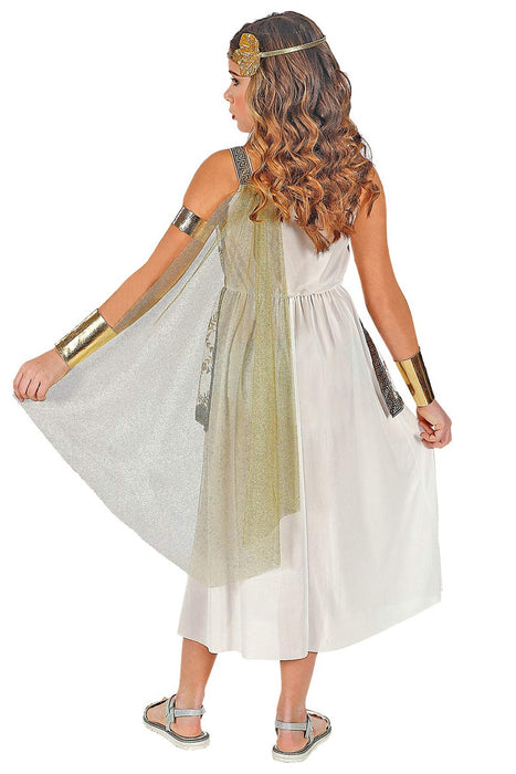 "Griechische Göttin" Kostüm für Mädchen 3-tlg. | Weiß