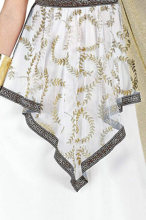 "Griechische Göttin" Kostüm für Mädchen 3-tlg. | Weiß