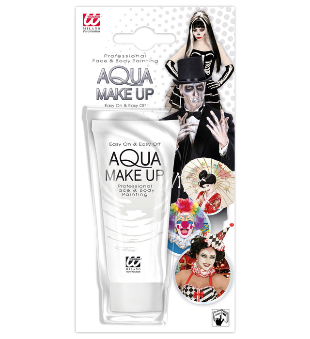 Aqua Make-Up - Tube 30 ml | Weiß