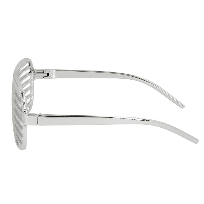 Retro Party Brille "Omnia" | Metallic