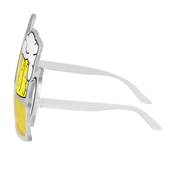 Bierfest Partybrille "Anton" Bierbrille | Gelb