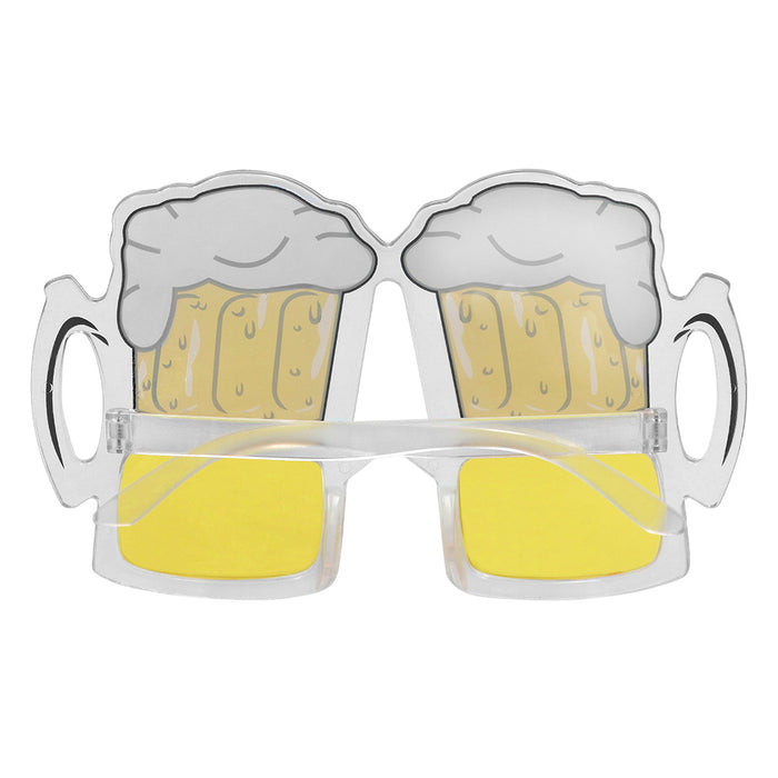 Bierfest Partybrille "Anton" Bierbrille | Gelb