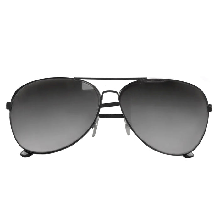 Brille "Police" | Verspiegelte Partybrille Silber