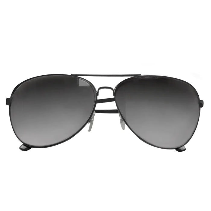 Brille "Police" | Verspiegelte Partybrille Silber