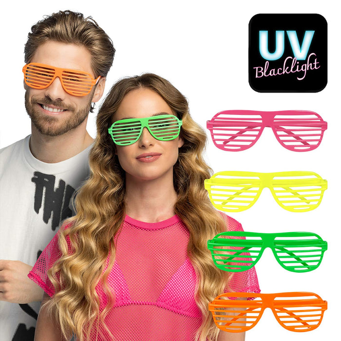 Party Brille "Vegas Vibes" | UV Blacklight