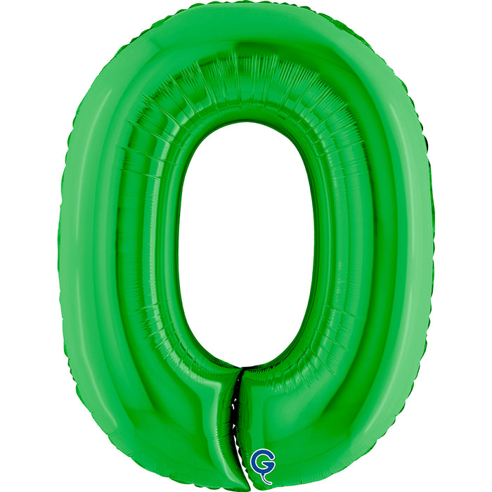 Riesenzahl Folienballon 40"/102cm | Grün