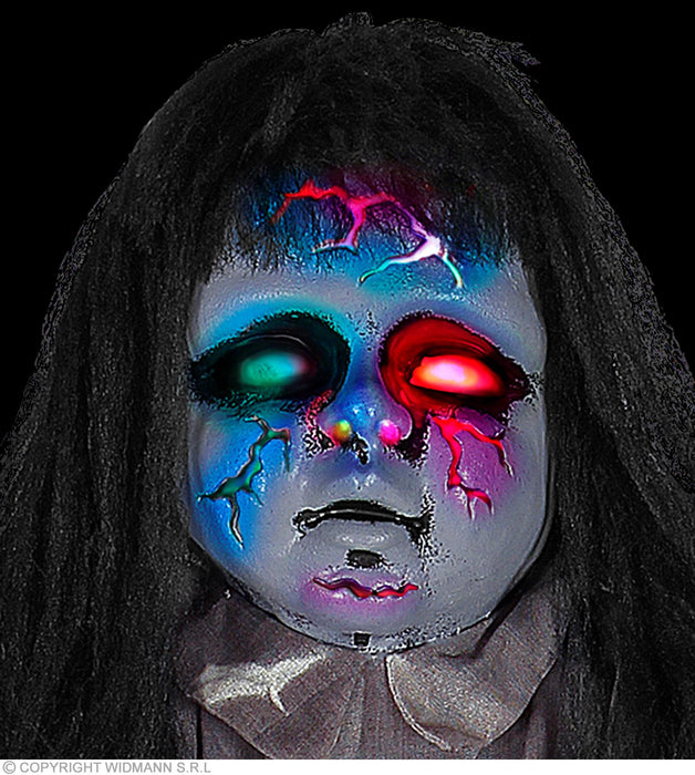 "Killerpuppe" Licht & Sound 122 cm | Halloween Dekoration