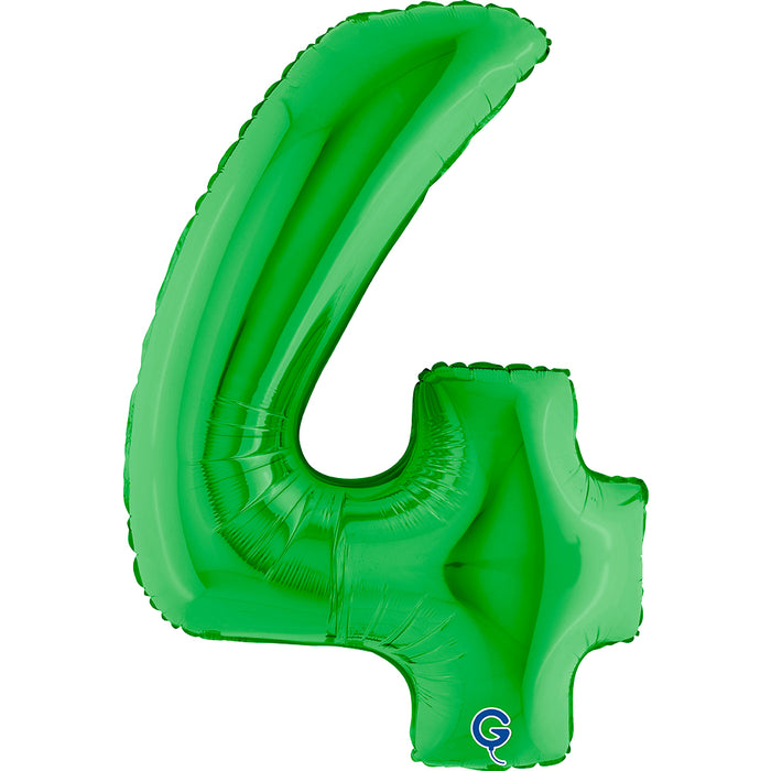 Riesenzahl Folienballon 40"/102cm | Grün