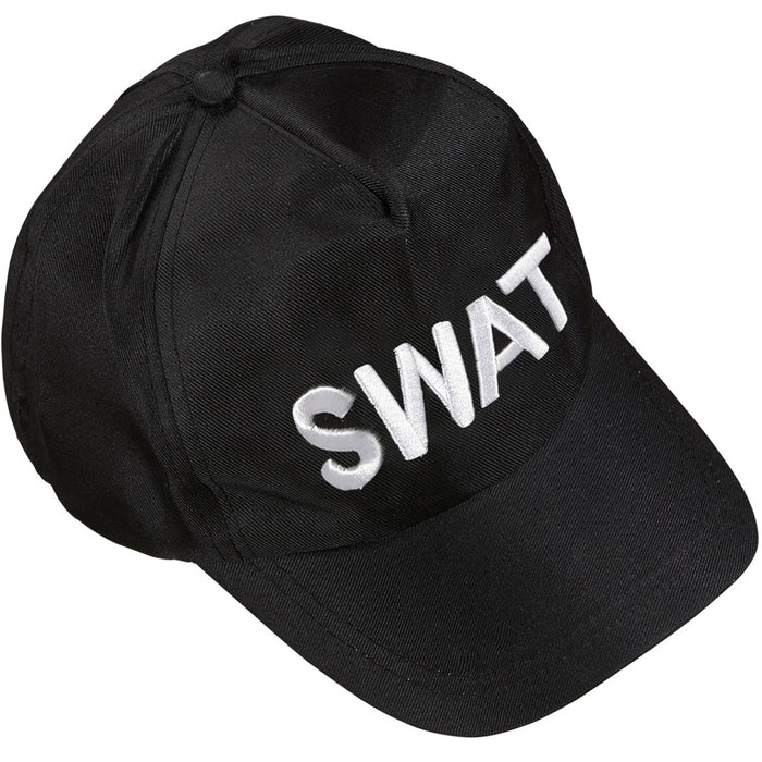S.W.A.T. Basecap - Mütze für Erwachsene | Schwarz