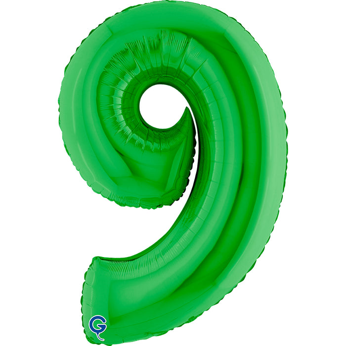 Riesenzahl Folienballon 40"/102cm | Grün