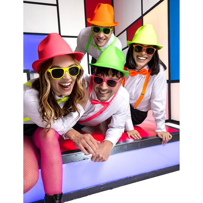Hut Arcade | 4 Farben Neon sortiert UV