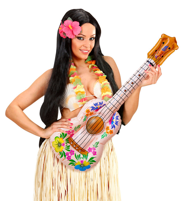 Aufblasbare Hawaii Gitarre "Hula" | 105 cm