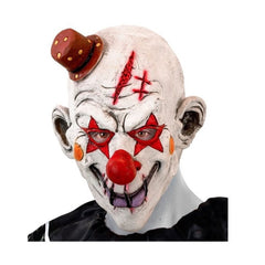 Halloween Maske Horror "Killerclown mit Minihut"