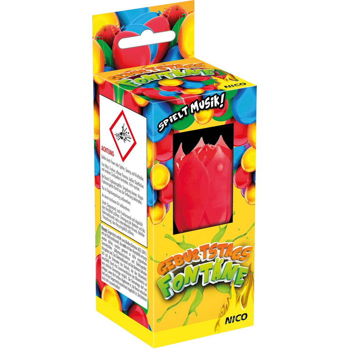 Fontäne Happy Birthday 5 Min.