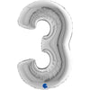 Riesenzahl Folienballon 40